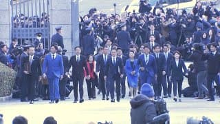 「日本を前に進めていきたい」特別国会が召集され新人議員が初登院　国政への決意は　巨大与党に対峙する野党議員は・・・
