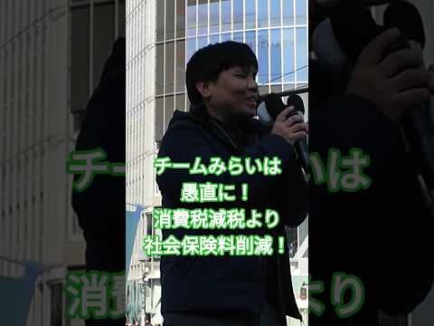 【他党と違う】チームみらいが消費税減税を「しない」本当の理由