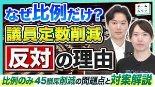 【緊急解説】比例定数削減に反対！死票、分断、低投票率…現行制度の課題から #チームみらい が考える選挙制度改革案！#議員定数削減