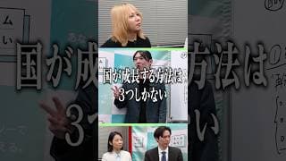 日本が成長するために唯一残された方法とは？【チームみらい安野さん即興プレゼン】 #選挙 #安野たかひろ #チームみらい
