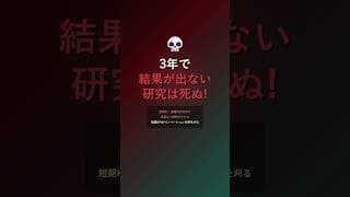 みらいの大学・研究政策とは？ #Shorts