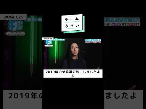 【消費税減税が人気な理由】 #チームみらい #衆議院 #消費税
