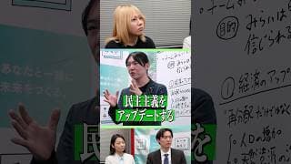 【元トップコンサル安野たかひろ即興プレゼン】テクノロジーで民主主義をアップデート #選挙 #安野たかひろ #チームみらい