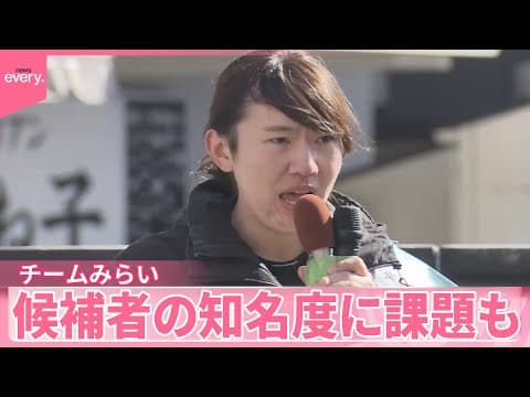 【#政党フカボリ ⑦】チームみらい  候補者の知名度に課題も