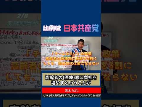 【日本共産党】チームみらいの解説２【清水ただし】