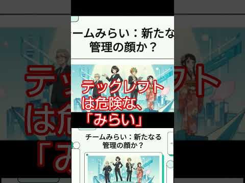 #テックレフト #チームみらい