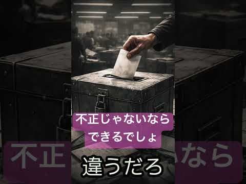 不正選挙?再開票を求める! #チームみらい #不正選挙 #竹中平蔵