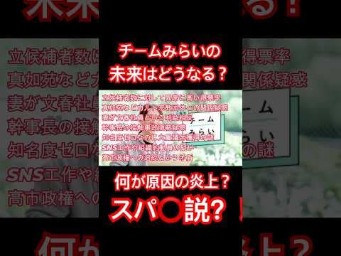 チームみらい 不正選挙疑惑に関する概要報告 #選挙 #チームみらい #不正選挙#安野貴博