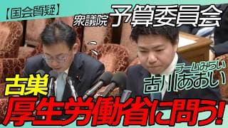 <初質問!>厚生労働省に問う! 子育て支援/出産ナビ/政府ウエブUX【チームみらい】古川あおい 衆議院予算委員会/ 2026年3月9日 #ファンメイド #チームみらい #安野たかひろ