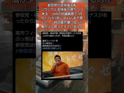 高市さんではなく自民党がダメ#自民党 #チームみらい #参政党
