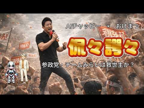 AI予算・DXの嘘を暴く!「チームみらい」は政治界のスパゲッティコードか?